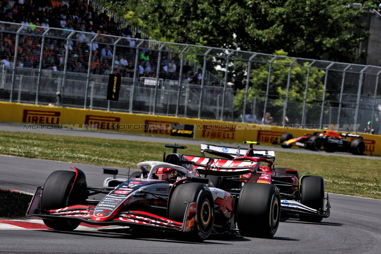 GP CANADA, Esteban Ocon (FRA) Haas VF-25.

15.06.2025. Formula 1 World Championship, Rd 10, Canadian Grand Prix, Montreal, Canada, Gara Day.

- www.xpbimages.com, EMail: requests@xpbimages.com © Copyright: Batchelor / XPB Images