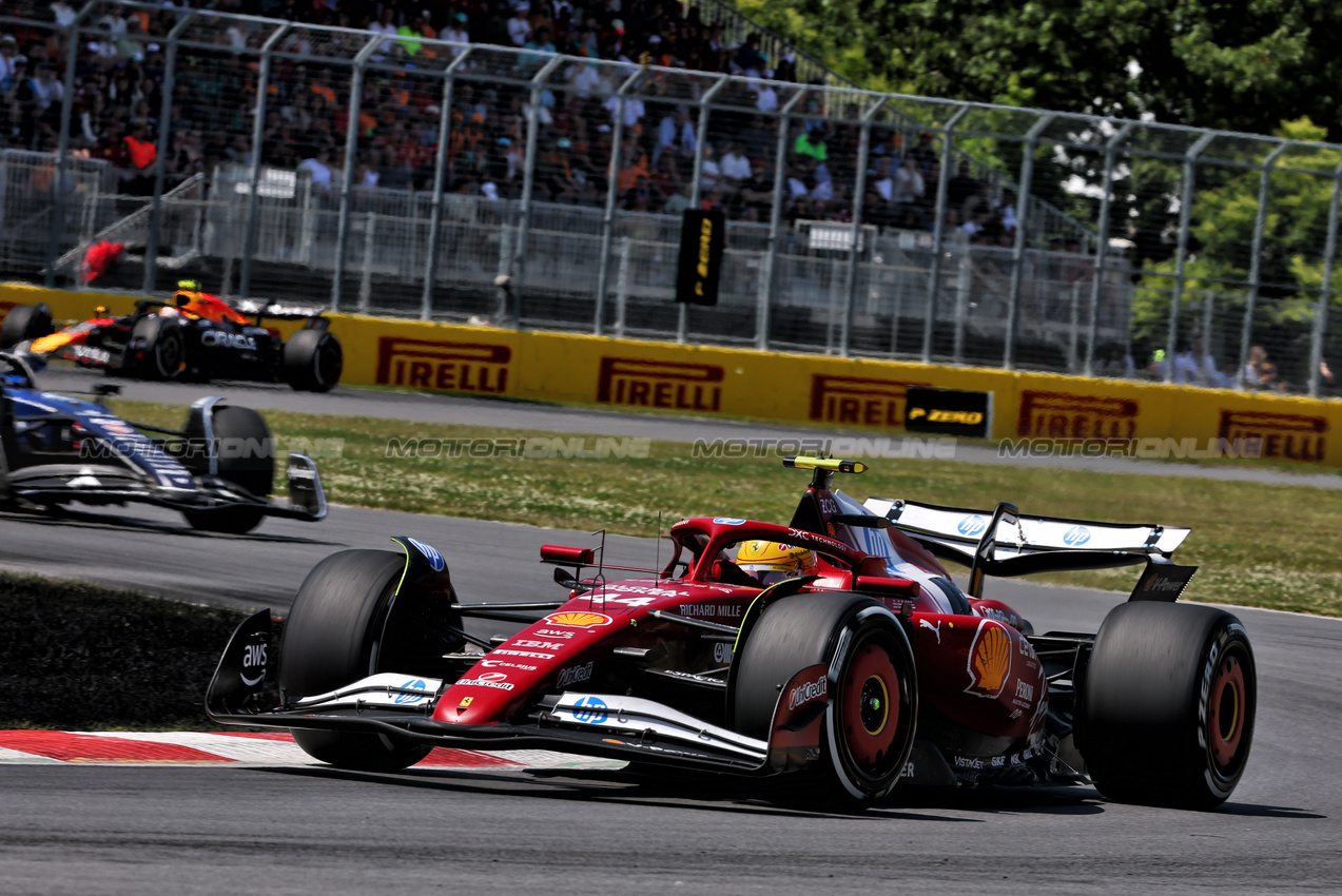 GP CANADA, Lewis Hamilton (GBR) Ferrari SF-25.

15.06.2025. Formula 1 World Championship, Rd 10, Canadian Grand Prix, Montreal, Canada, Gara Day.

- www.xpbimages.com, EMail: requests@xpbimages.com © Copyright: Batchelor / XPB Images