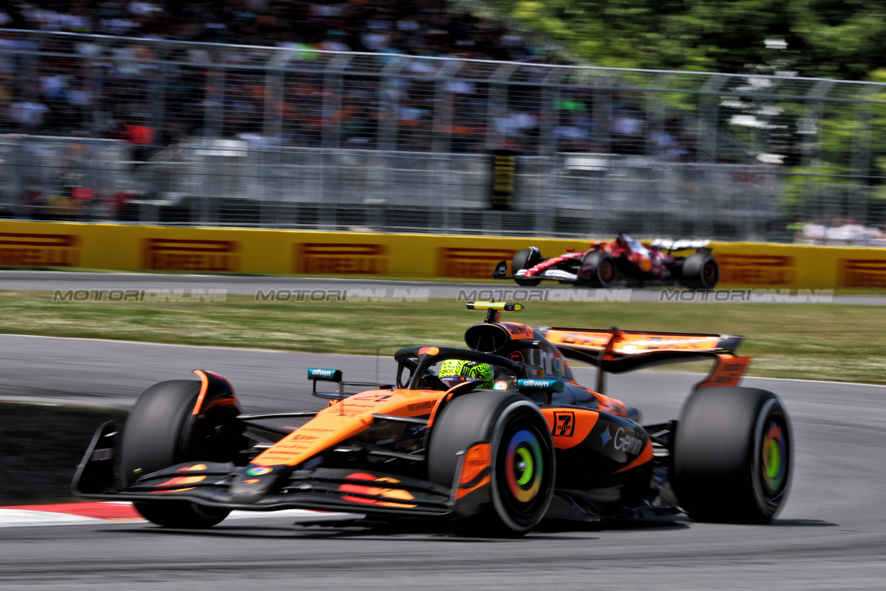 GP CANADA, Lando Norris (GBR) McLaren MCL39.

15.06.2025. Formula 1 World Championship, Rd 10, Canadian Grand Prix, Montreal, Canada, Gara Day.

- www.xpbimages.com, EMail: requests@xpbimages.com © Copyright: Batchelor / XPB Images