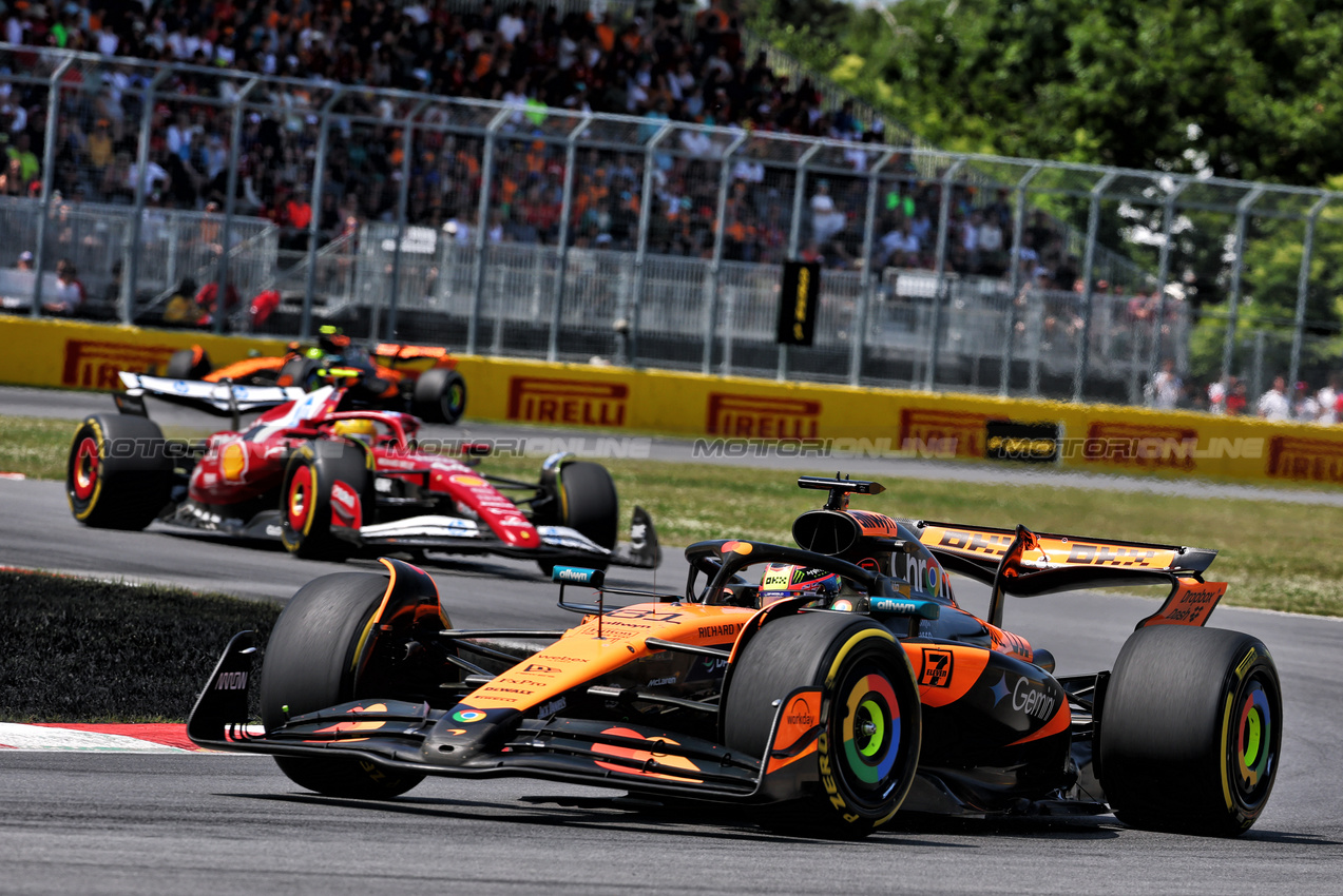 GP CANADA, Oscar Piastri (AUS) McLaren MCL39.

15.06.2025. Formula 1 World Championship, Rd 10, Canadian Grand Prix, Montreal, Canada, Gara Day.

- www.xpbimages.com, EMail: requests@xpbimages.com © Copyright: Batchelor / XPB Images