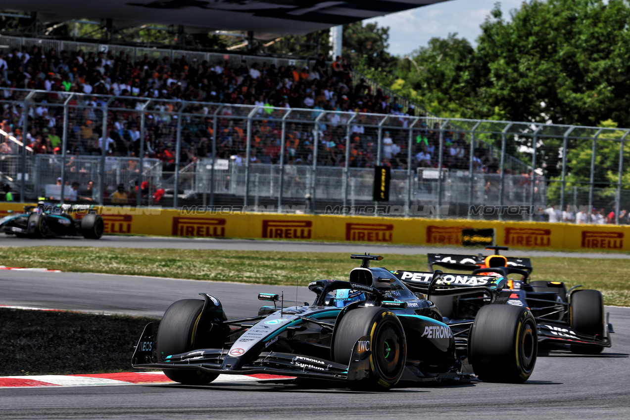 GP CANADA, George Russell (GBR) Mercedes AMG F1 W16.

15.06.2025. Formula 1 World Championship, Rd 10, Canadian Grand Prix, Montreal, Canada, Gara Day.

- www.xpbimages.com, EMail: requests@xpbimages.com © Copyright: Batchelor / XPB Images