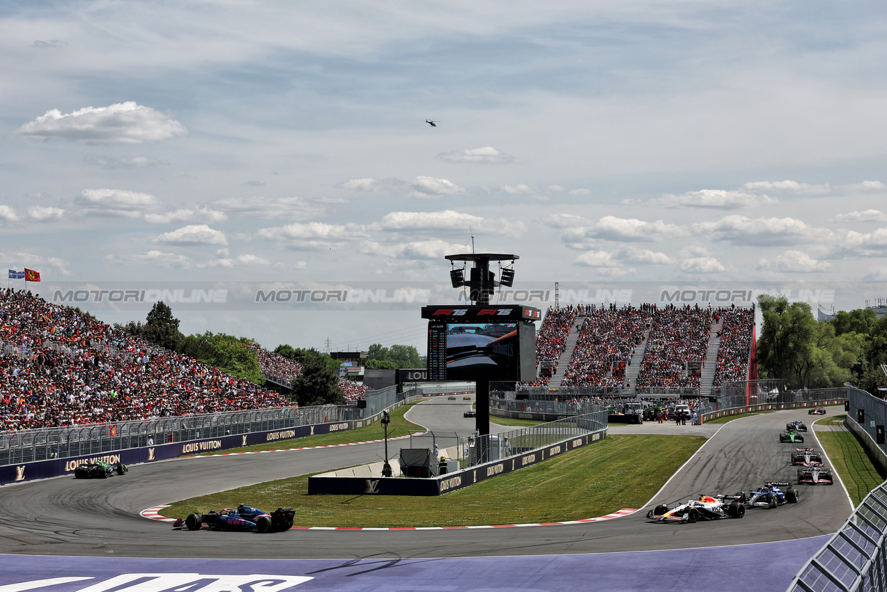 GP CANADA, Franco Colapinto (ARG) Alpine F1 Team A525.

15.06.2025. Formula 1 World Championship, Rd 10, Canadian Grand Prix, Montreal, Canada, Gara Day.

 - www.xpbimages.com, EMail: requests@xpbimages.com © Copyright: Rew / XPB Images