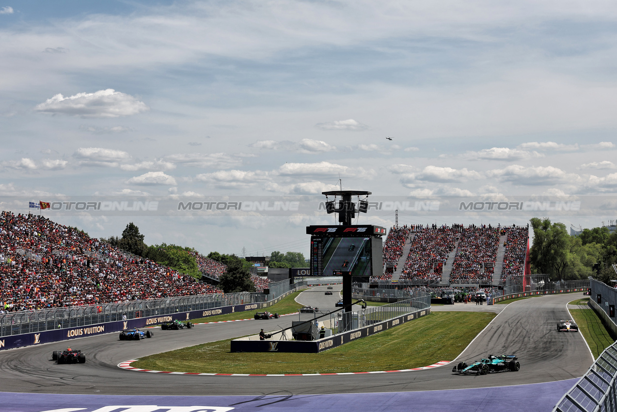 GP CANADA, Lance Stroll (CDN) Aston Martin F1 Team AMR25.

15.06.2025. Formula 1 World Championship, Rd 10, Canadian Grand Prix, Montreal, Canada, Gara Day.

 - www.xpbimages.com, EMail: requests@xpbimages.com © Copyright: Rew / XPB Images