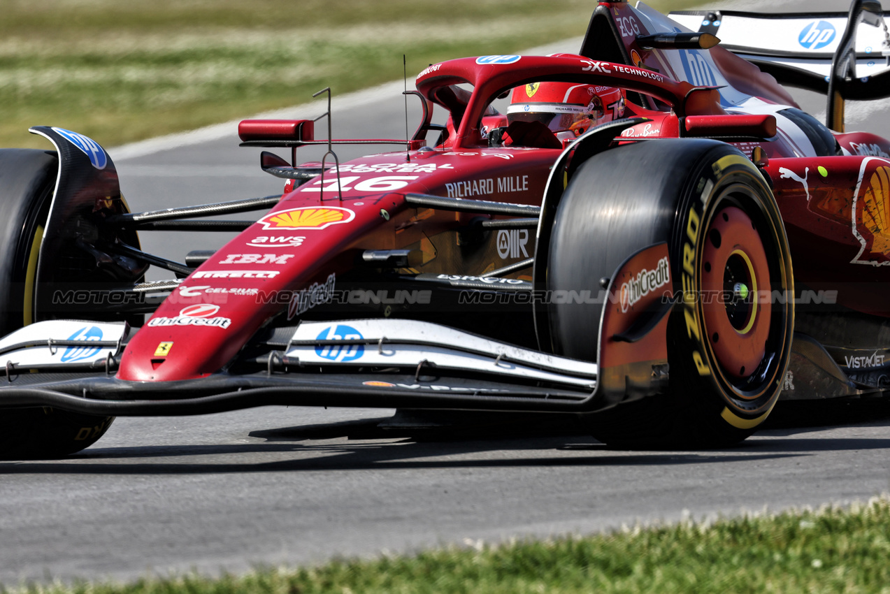 GP CANADA, Charles Leclerc (MON) Ferrari SF-25.

15.06.2025. Formula 1 World Championship, Rd 10, Canadian Grand Prix, Montreal, Canada, Gara Day.

- www.xpbimages.com, EMail: requests@xpbimages.com © Copyright: Bearne / XPB Images