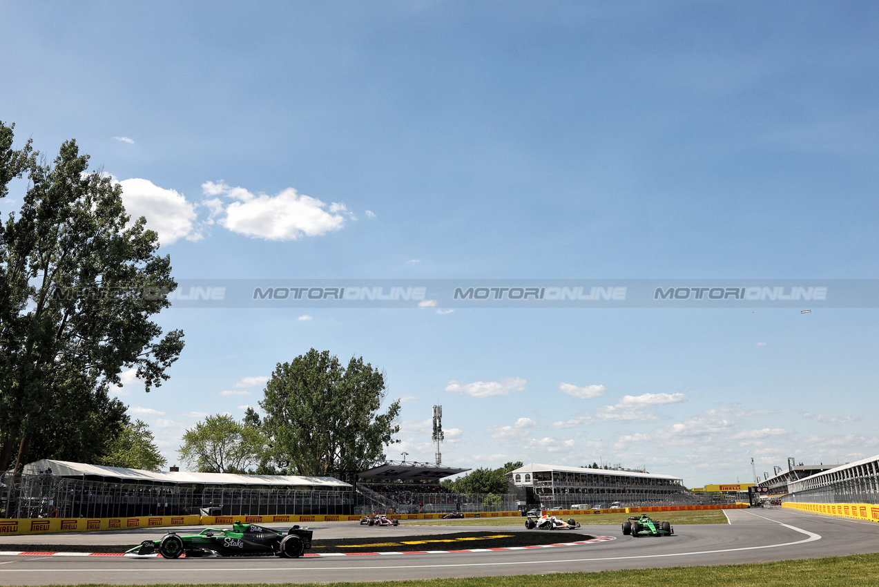 GP CANADA, Gabriel Bortoleto (BRA) Sauber C45.

15.06.2025. Formula 1 World Championship, Rd 10, Canadian Grand Prix, Montreal, Canada, Gara Day.

- www.xpbimages.com, EMail: requests@xpbimages.com © Copyright: Bearne / XPB Images
