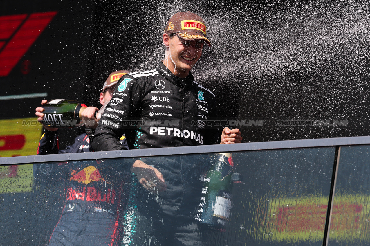 GP CANADA, George Russell (GBR), Mercedes AMG F1 
15.06.2025. Formula 1 World Championship, Rd 10, Canadian Grand Prix, Montreal, Canada, Gara Day.
- www.xpbimages.com, EMail: requests@xpbimages.com © Copyright: Charniaux / XPB Images