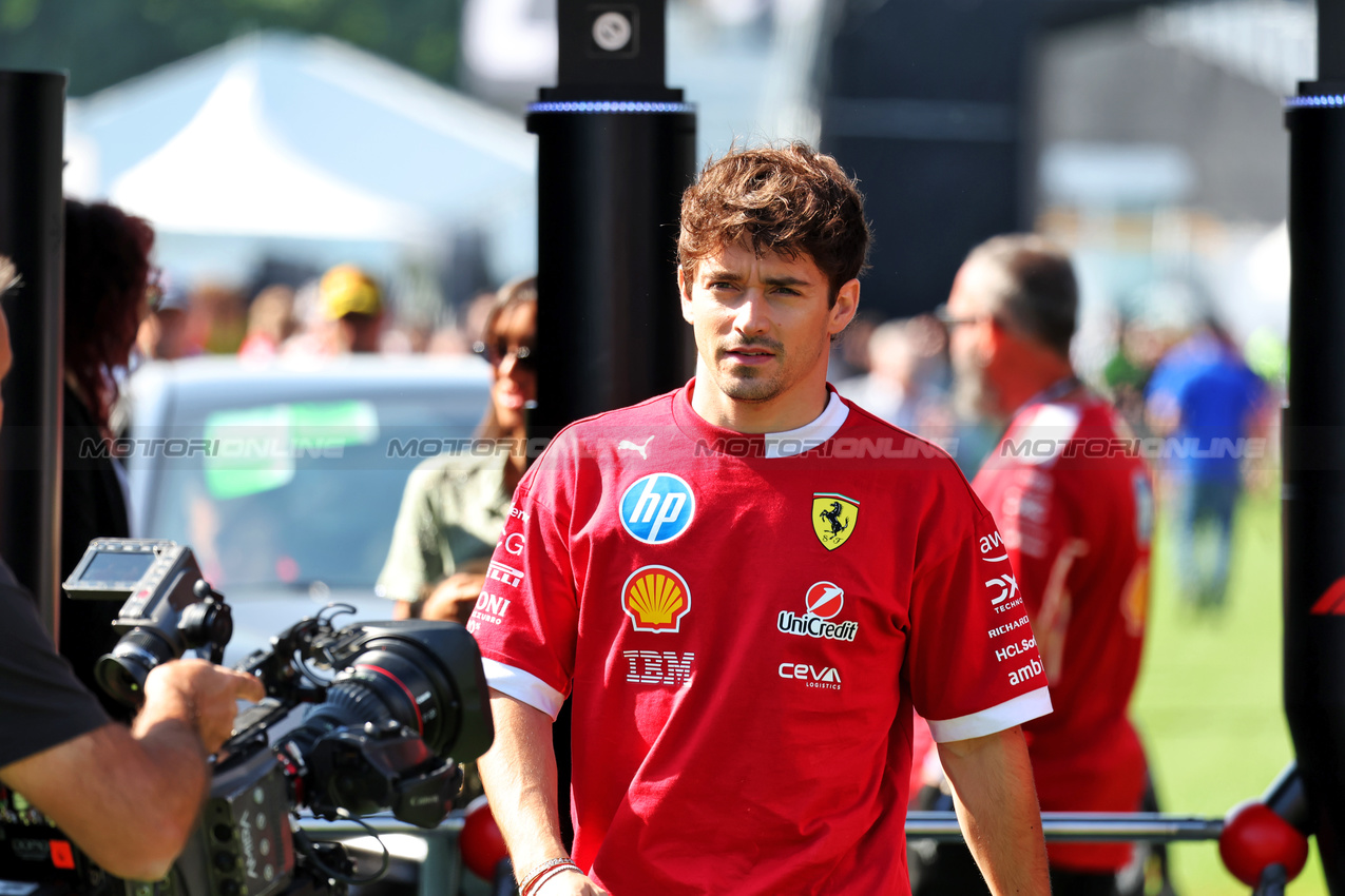 GP CANADA, Charles Leclerc (MON) Ferrari.

15.06.2025. Formula 1 World Championship, Rd 10, Canadian Grand Prix, Montreal, Canada, Gara Day.

 - www.xpbimages.com, EMail: requests@xpbimages.com © Copyright: Rew / XPB Images