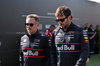 GP CANADA, Christian Horner (GBR) Red Bull Racing Team Principal (Left).

15.06.2025. Formula 1 World Championship, Rd 10, Canadian Grand Prix, Montreal, Canada, Gara Day.

 - www.xpbimages.com, EMail: requests@xpbimages.com © Copyright: Rew / XPB Images