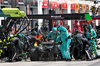 GP CANADA, George Russell (GBR) Mercedes AMG F1 W16 makes a pit stop.

15.06.2025. Formula 1 World Championship, Rd 10, Canadian Grand Prix, Montreal, Canada, Gara Day.

- www.xpbimages.com, EMail: requests@xpbimages.com © Copyright: Batchelor / XPB Images