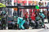 GP CANADA, George Russell (GBR) Mercedes AMG F1 W16 makes a pit stop.

15.06.2025. Formula 1 World Championship, Rd 10, Canadian Grand Prix, Montreal, Canada, Gara Day.

- www.xpbimages.com, EMail: requests@xpbimages.com © Copyright: Batchelor / XPB Images