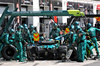 GP CANADA, Lance Stroll (CDN) Aston Martin F1 Team AMR25 makes a pit stop.

15.06.2025. Formula 1 World Championship, Rd 10, Canadian Grand Prix, Montreal, Canada, Gara Day.

- www.xpbimages.com, EMail: requests@xpbimages.com © Copyright: Batchelor / XPB Images