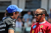 GP CANADA, (L to R): Andrea Kimi Antonelli (ITA) Mercedes AMG F1 with Lewis Hamilton (GBR) Ferrari on the drivers' parade.

15.06.2025. Formula 1 World Championship, Rd 10, Canadian Grand Prix, Montreal, Canada, Gara Day.

- www.xpbimages.com, EMail: requests@xpbimages.com © Copyright: Charniaux / XPB Images