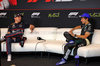 GP CANADA, (L to R): Max Verstappen (NLD) Red Bull Racing e Andrea Kimi Antonelli (ITA) Mercedes AMG F1 in the post race FIA Press Conference.

15.06.2025. Formula 1 World Championship, Rd 10, Canadian Grand Prix, Montreal, Canada, Gara Day.

 - www.xpbimages.com, EMail: requests@xpbimages.com © Copyright: Rew / XPB Images