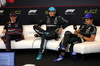 GP CANADA, (L to R): Max Verstappen (NLD) Red Bull Racing; George Russell (GBR) Mercedes AMG F1; e Andrea Kimi Antonelli (ITA) Mercedes AMG F1, in the post race FIA Press Conference.

15.06.2025. Formula 1 World Championship, Rd 10, Canadian Grand Prix, Montreal, Canada, Gara Day.

 - www.xpbimages.com, EMail: requests@xpbimages.com © Copyright: Rew / XPB Images