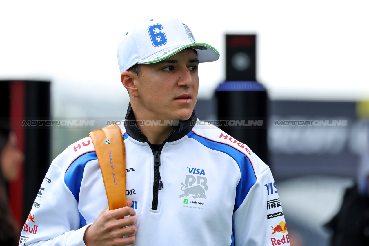 GP CANADA, Isack Hadjar (FRA) Racing Bulls.

12.06.2025. Formula 1 World Championship, Rd 10, Canadian Grand Prix, Montreal, Canada, Preparation Day.

 - www.xpbimages.com, EMail: requests@xpbimages.com © Copyright: Rew / XPB Images