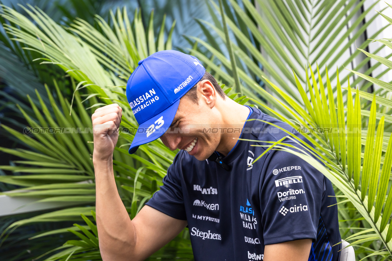 GP CANADA, Alexander Albon (THA) Atlassian Williams Racing.

12.06.2025. Formula 1 World Championship, Rd 10, Canadian Grand Prix, Montreal, Canada, Preparation Day.

- www.xpbimages.com, EMail: requests@xpbimages.com © Copyright: Bearne / XPB Images