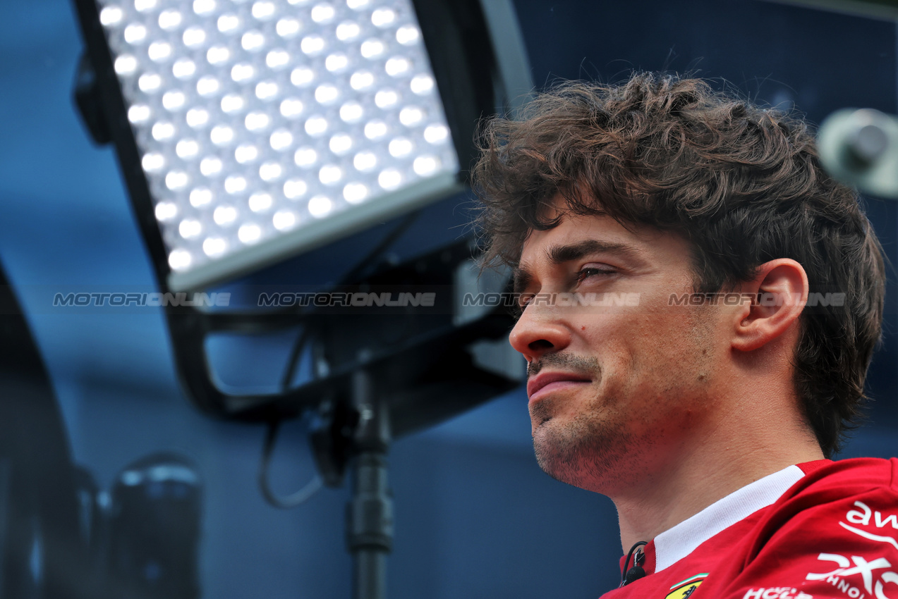 GP CANADA, Charles Leclerc (MON) Ferrari.

12.06.2025. Formula 1 World Championship, Rd 10, Canadian Grand Prix, Montreal, Canada, Preparation Day.

 - www.xpbimages.com, EMail: requests@xpbimages.com © Copyright: Rew / XPB Images