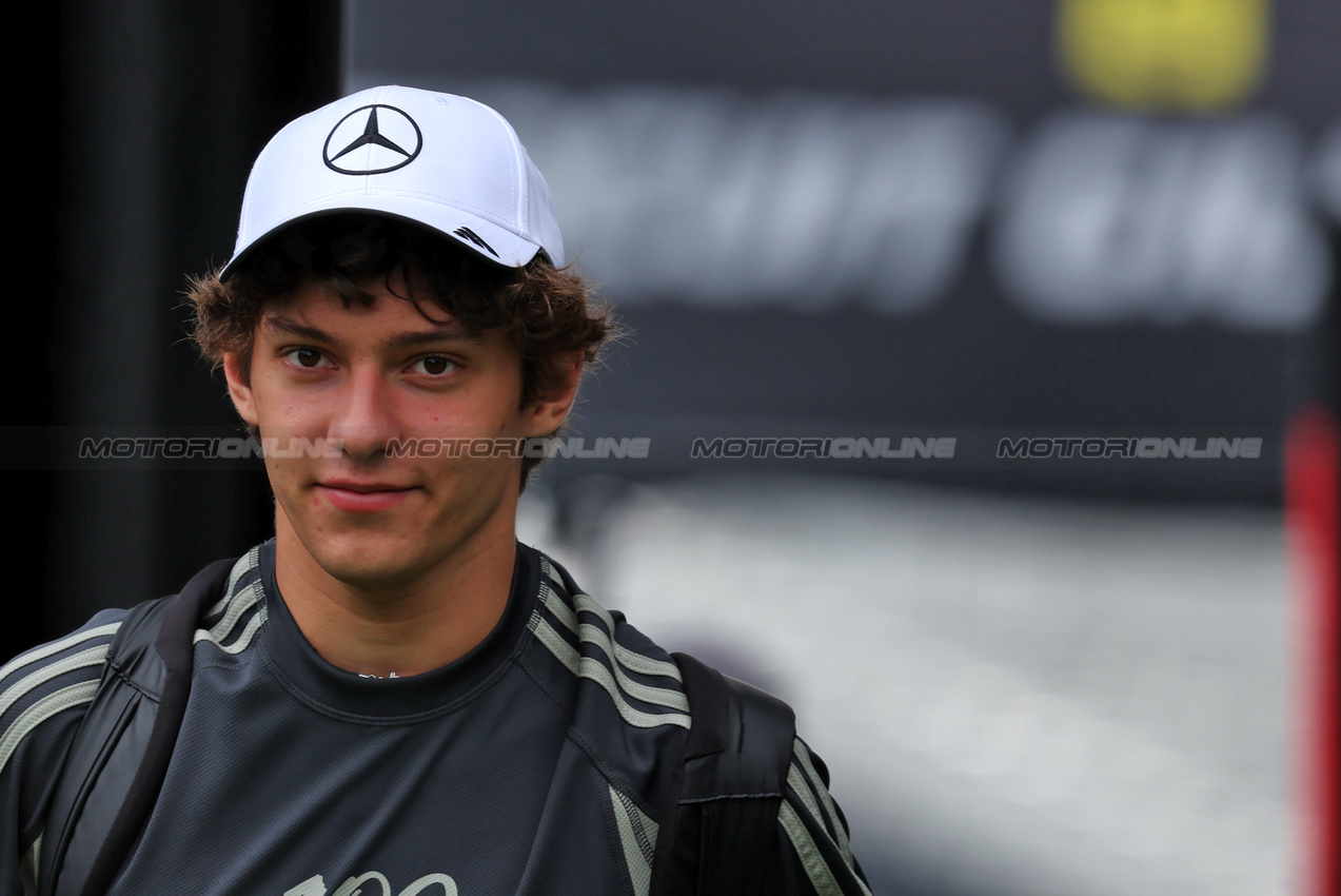 GP CANADA, Andrea Kimi Antonelli (ITA) Mercedes AMG F1.

12.06.2025. Formula 1 World Championship, Rd 10, Canadian Grand Prix, Montreal, Canada, Preparation Day.

 - www.xpbimages.com, EMail: requests@xpbimages.com © Copyright: Rew / XPB Images