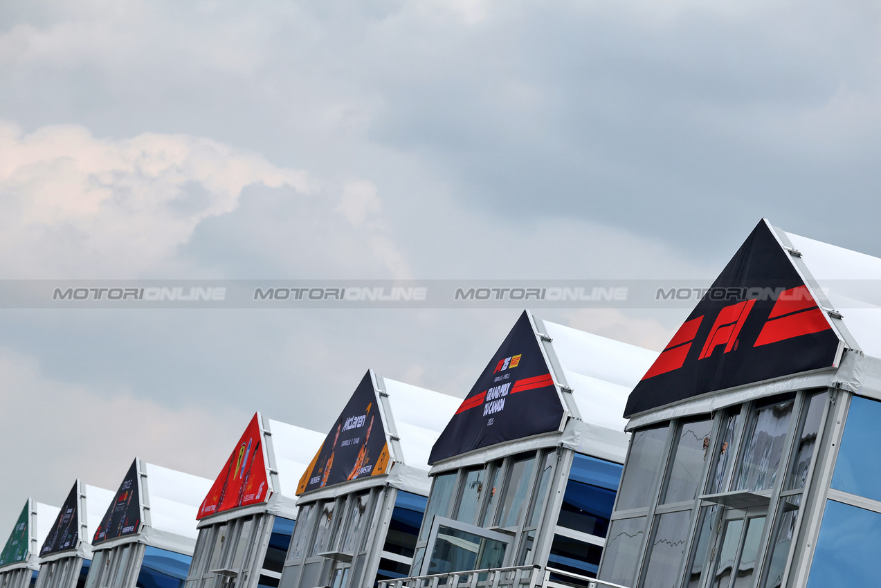 GP CANADA, Paddock Atmosfera.

12.06.2025. Formula 1 World Championship, Rd 10, Canadian Grand Prix, Montreal, Canada, Preparation Day.

 - www.xpbimages.com, EMail: requests@xpbimages.com © Copyright: Rew / XPB Images