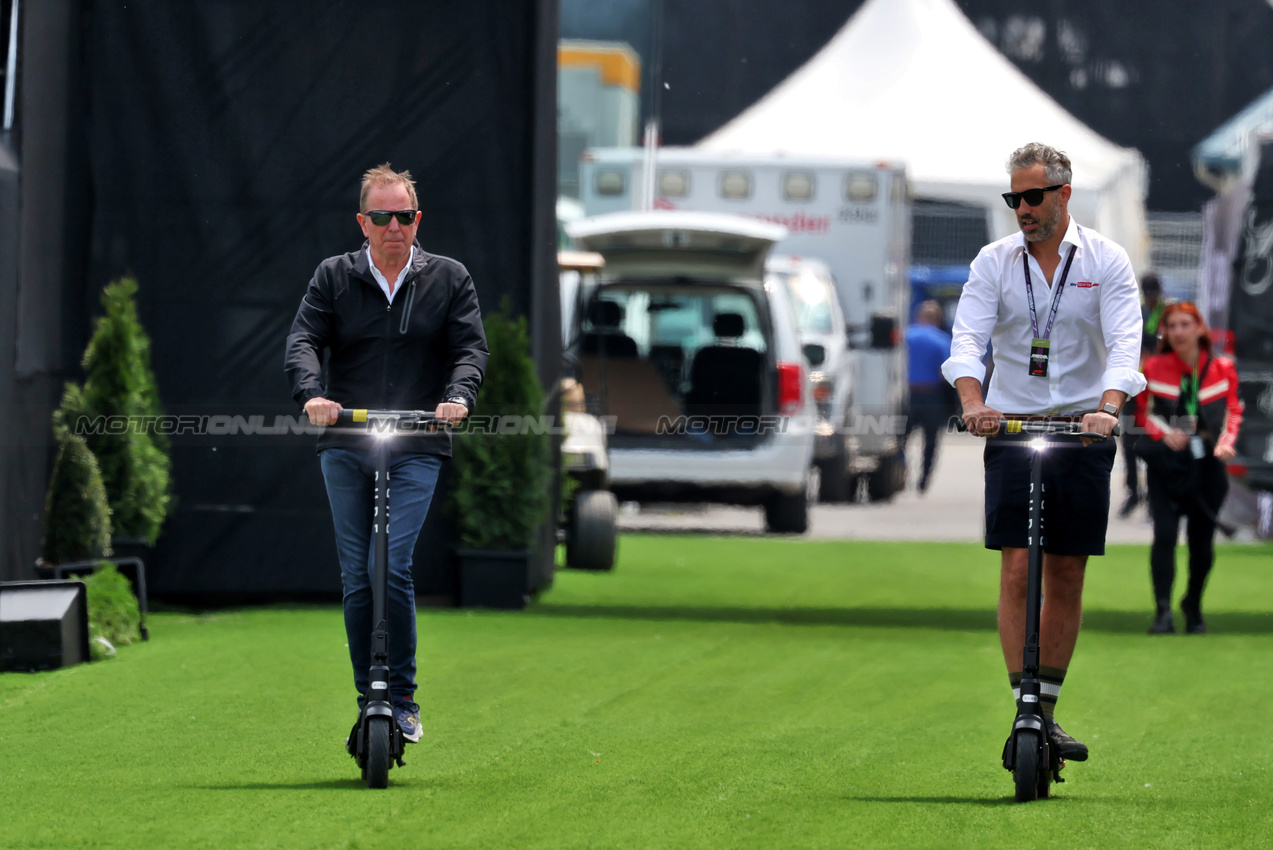 GP CANADA, Martin Brundle (GBR) Sky Sports F1 Commentator.

12.06.2025. Formula 1 World Championship, Rd 10, Canadian Grand Prix, Montreal, Canada, Preparation Day.

 - www.xpbimages.com, EMail: requests@xpbimages.com © Copyright: Rew / XPB Images