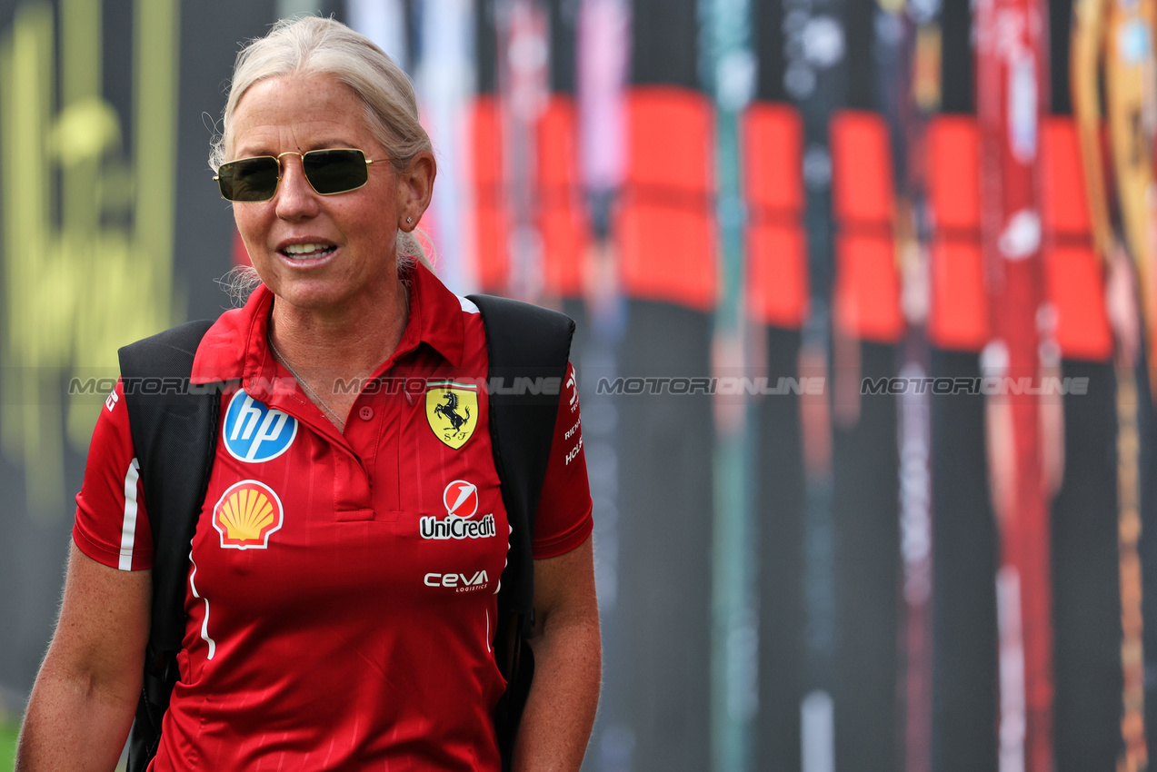 GP CANADA, Angela Cullen (NZL) Ferrari Physiotherapist.

12.06.2025. Formula 1 World Championship, Rd 10, Canadian Grand Prix, Montreal, Canada, Preparation Day.

- www.xpbimages.com, EMail: requests@xpbimages.com © Copyright: Bearne / XPB Images