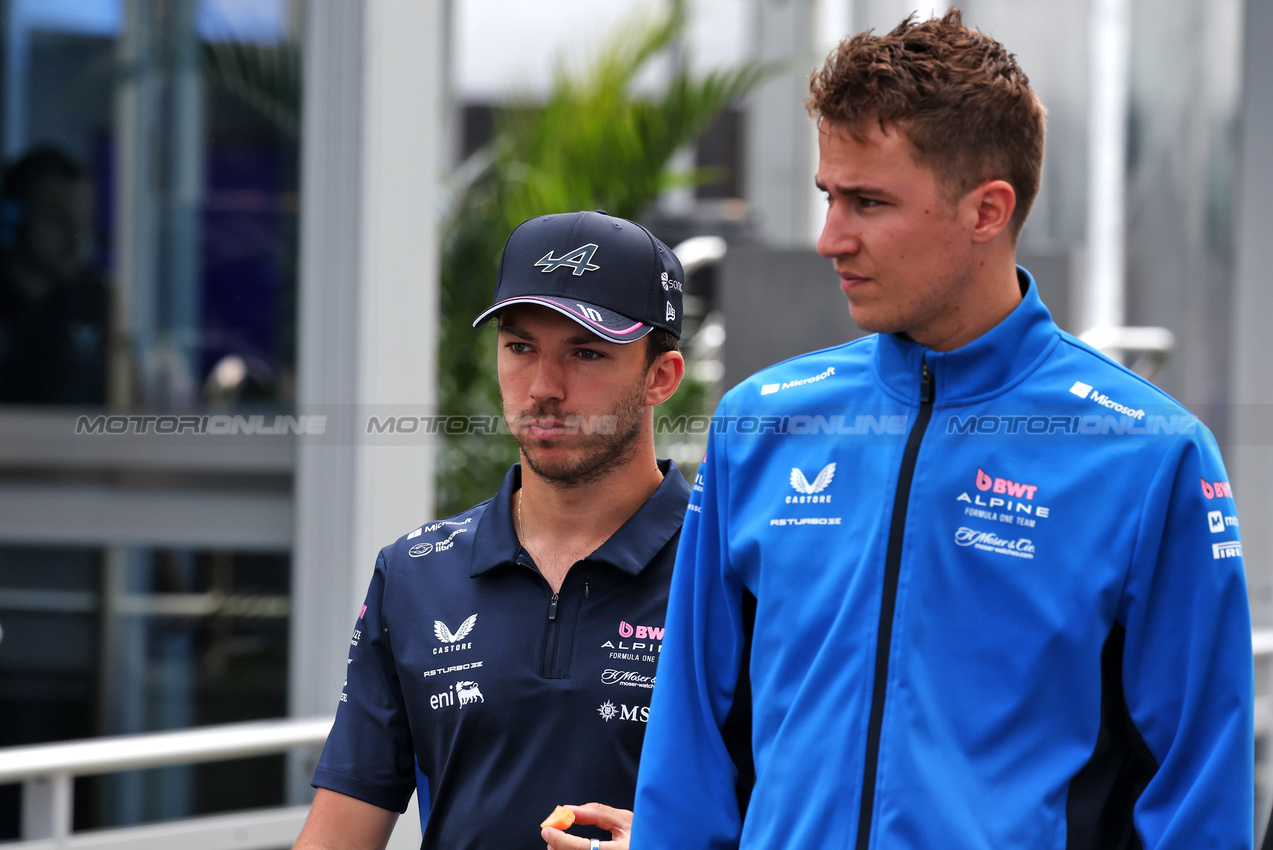 GP CANADA, Pierre Gasly (FRA) Alpine F1 Team.

12.06.2025. Formula 1 World Championship, Rd 10, Canadian Grand Prix, Montreal, Canada, Preparation Day.

 - www.xpbimages.com, EMail: requests@xpbimages.com © Copyright: Rew / XPB Images