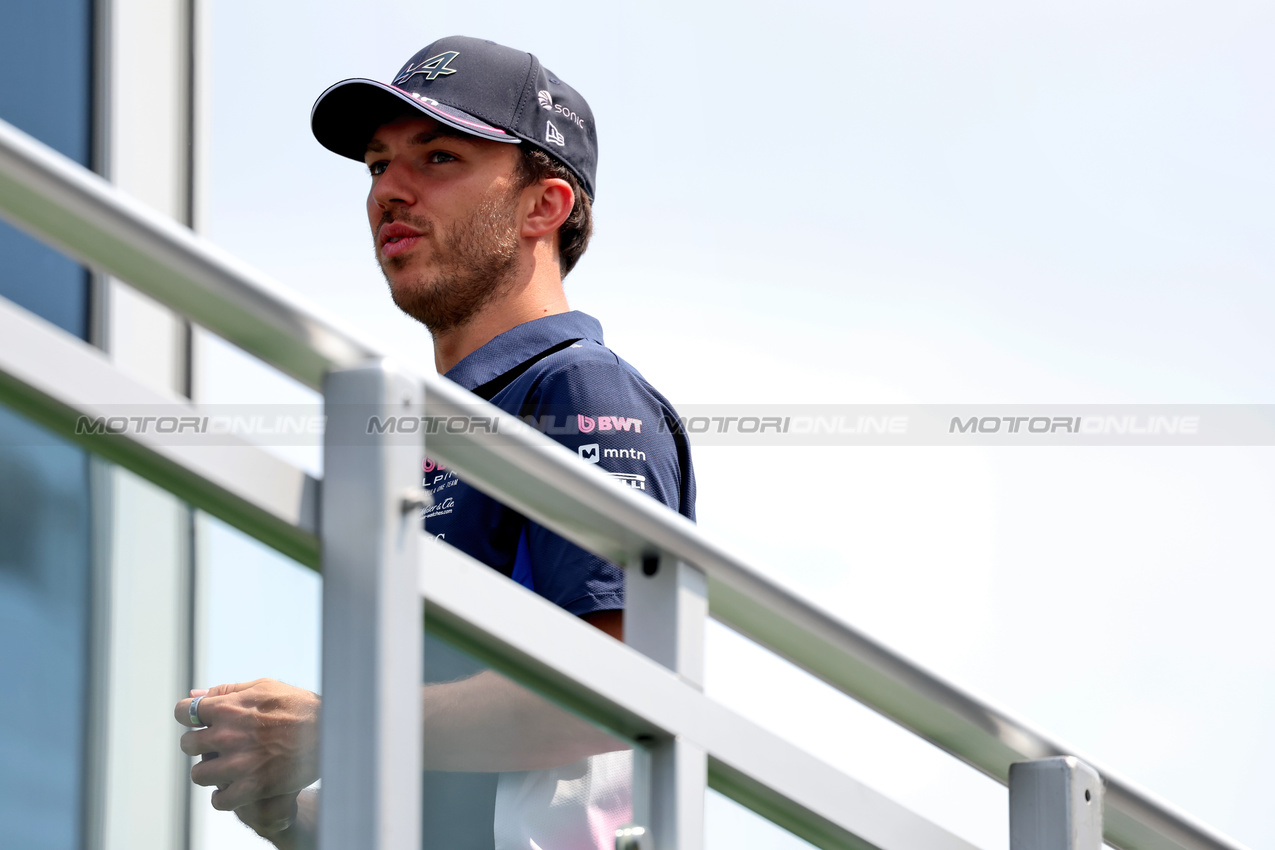 GP CANADA, Pierre Gasly (FRA) Alpine F1 Team.

12.06.2025. Formula 1 World Championship, Rd 10, Canadian Grand Prix, Montreal, Canada, Preparation Day.

 - www.xpbimages.com, EMail: requests@xpbimages.com © Copyright: Rew / XPB Images