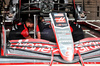 GP CANADA, Haas VF-25 front wing - 200 GP livery.

12.06.2025. Formula 1 World Championship, Rd 10, Canadian Grand Prix, Montreal, Canada, Preparation Day.

- www.xpbimages.com, EMail: requests@xpbimages.com © Copyright: Batchelor / XPB Images