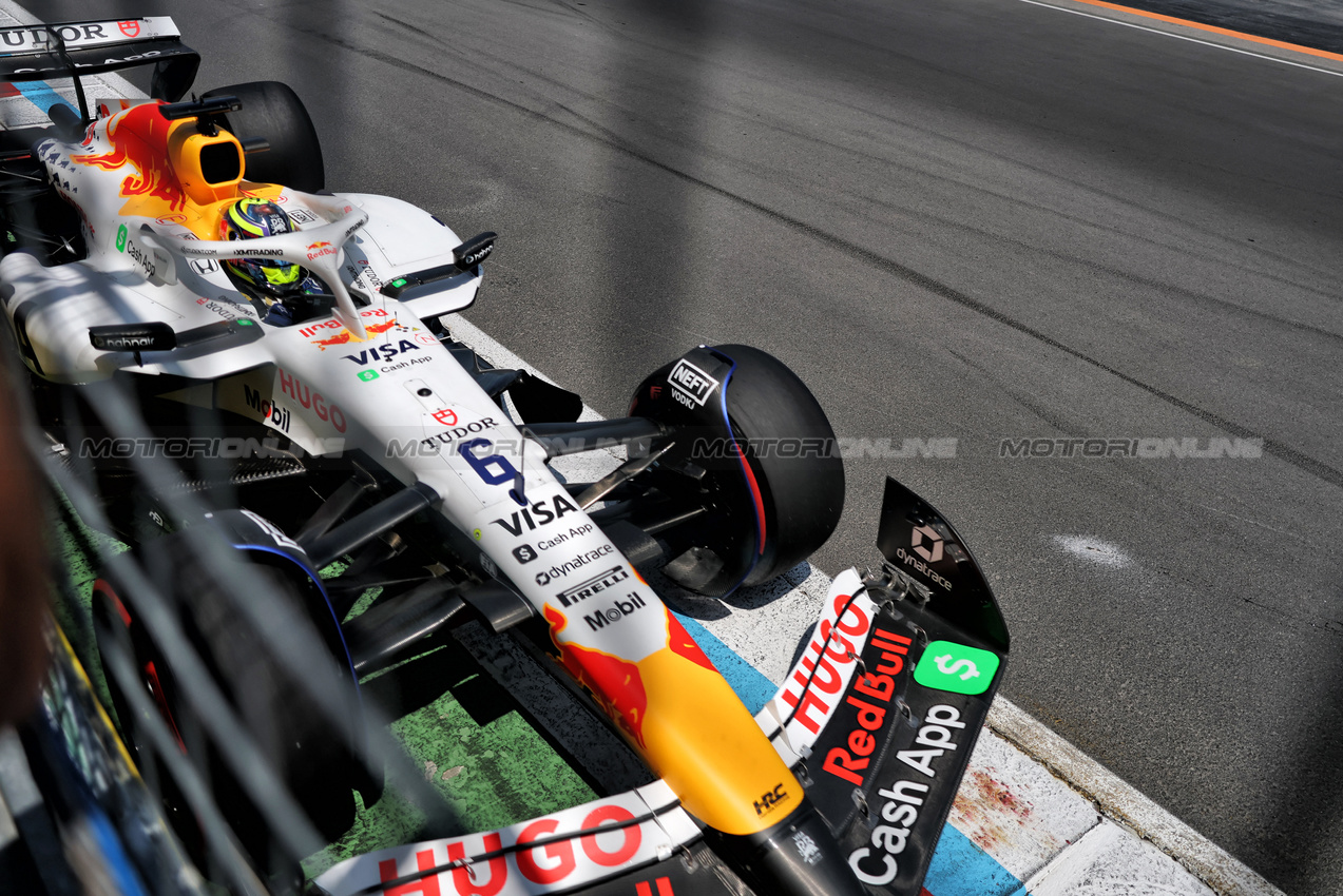 GP CANADA, Isack Hadjar (FRA) Racing Bulls VCARB 02.

14.06.2025. Formula 1 World Championship, Rd 10, Canadian Grand Prix, Montreal, Canada, Qualifiche Day.

- www.xpbimages.com, EMail: requests@xpbimages.com © Copyright: Charniaux / XPB Images