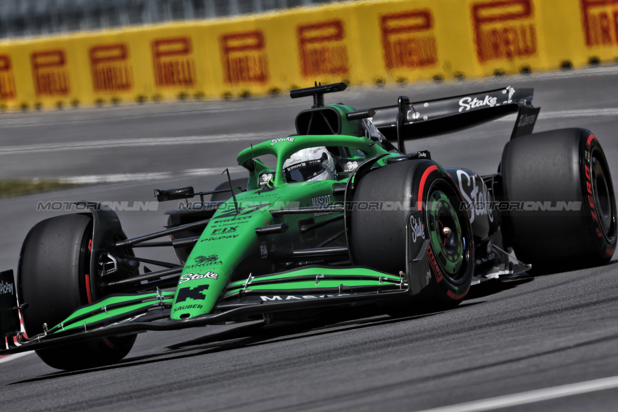 GP CANADA, Nico Hulkenberg (GER) Sauber C45.

14.06.2025. Formula 1 World Championship, Rd 10, Canadian Grand Prix, Montreal, Canada, Qualifiche Day.

 - www.xpbimages.com, EMail: requests@xpbimages.com © Copyright: Rew / XPB Images
