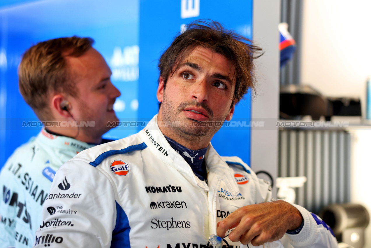 GP CANADA, Carlos Sainz (ESP) Atlassian Williams Racing.

14.06.2025. Formula 1 World Championship, Rd 10, Canadian Grand Prix, Montreal, Canada, Qualifiche Day.

- www.xpbimages.com, EMail: requests@xpbimages.com © Copyright: Bearne / XPB Images