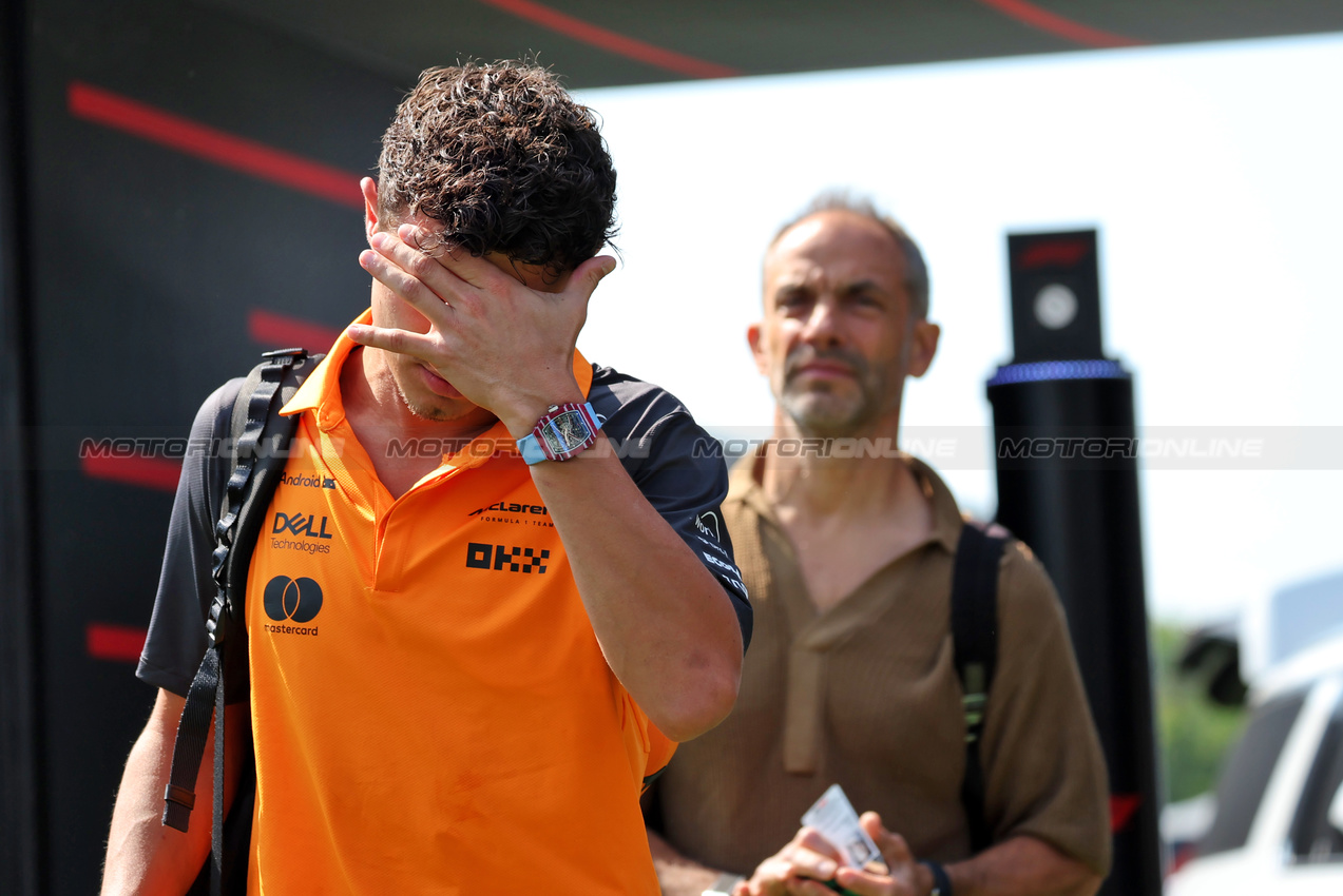 GP CANADA, Lando Norris (GBR) McLaren.

14.06.2025. Formula 1 World Championship, Rd 10, Canadian Grand Prix, Montreal, Canada, Qualifiche Day.

 - www.xpbimages.com, EMail: requests@xpbimages.com © Copyright: Rew / XPB Images