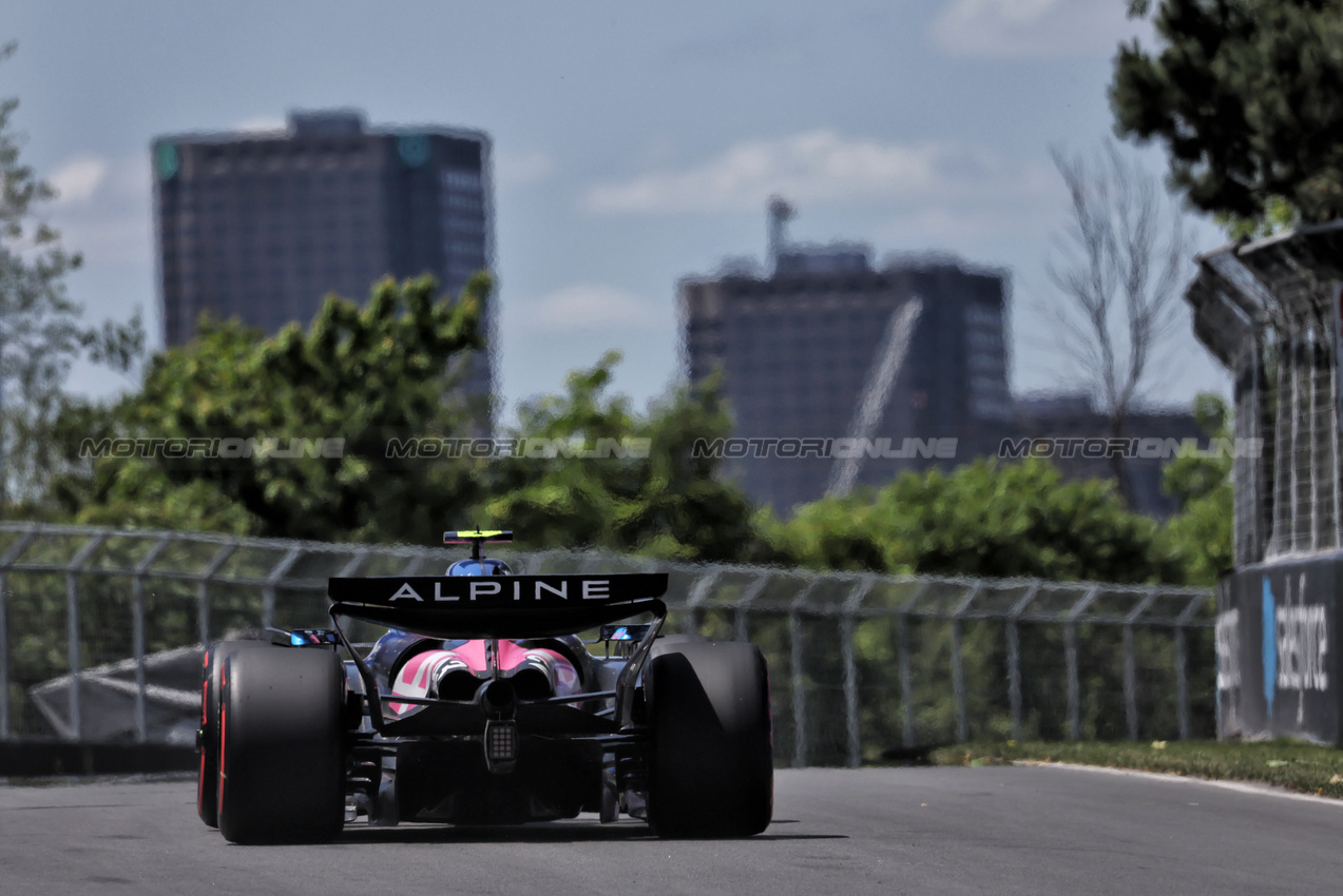 GP CANADA, Franco Colapinto (ARG) Alpine F1 Team A525.

14.06.2025. Formula 1 World Championship, Rd 10, Canadian Grand Prix, Montreal, Canada, Qualifiche Day.

 - www.xpbimages.com, EMail: requests@xpbimages.com © Copyright: Rew / XPB Images
