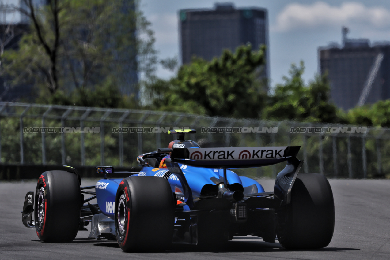 GP CANADA, Carlos Sainz (ESP) Atlassian Williams Racing FW47.

14.06.2025. Formula 1 World Championship, Rd 10, Canadian Grand Prix, Montreal, Canada, Qualifiche Day.

 - www.xpbimages.com, EMail: requests@xpbimages.com © Copyright: Rew / XPB Images