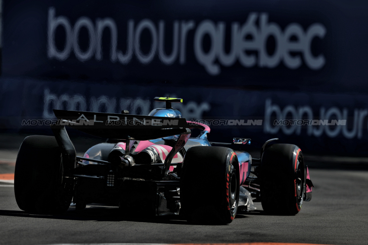 GP CANADA, Franco Colapinto (ARG) Alpine F1 Team A525.

14.06.2025. Formula 1 World Championship, Rd 10, Canadian Grand Prix, Montreal, Canada, Qualifiche Day.

- www.xpbimages.com, EMail: requests@xpbimages.com © Copyright: Charniaux / XPB Images