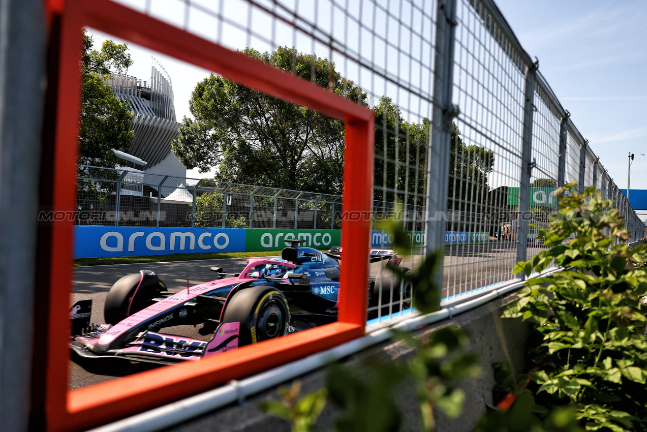 GP CANADA, Pierre Gasly (FRA) Alpine F1 Team A525.

14.06.2025. Formula 1 World Championship, Rd 10, Canadian Grand Prix, Montreal, Canada, Qualifiche Day.

- www.xpbimages.com, EMail: requests@xpbimages.com © Copyright: Charniaux / XPB Images
