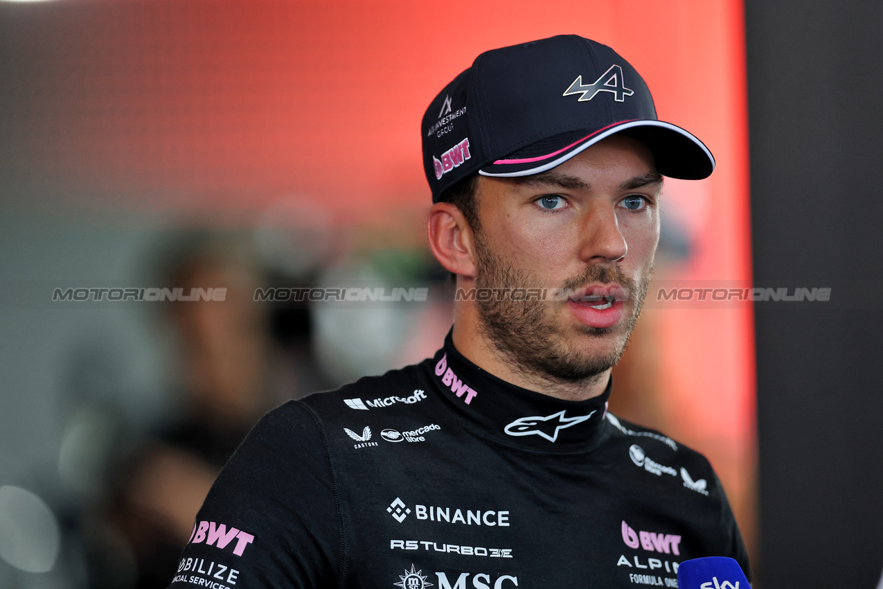 GP CANADA, Pierre Gasly (FRA) Alpine F1 Team.

14.06.2025. Formula 1 World Championship, Rd 10, Canadian Grand Prix, Montreal, Canada, Qualifiche Day.

- www.xpbimages.com, EMail: requests@xpbimages.com © Copyright: Charniaux / XPB Images