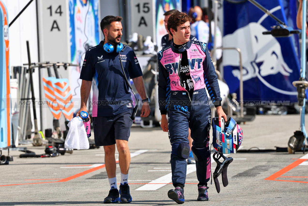 GP CANADA, Franco Colapinto (ARG) Alpine F1 Team.

14.06.2025. Formula 1 World Championship, Rd 10, Canadian Grand Prix, Montreal, Canada, Qualifiche Day.

- www.xpbimages.com, EMail: requests@xpbimages.com © Copyright: Batchelor / XPB Images