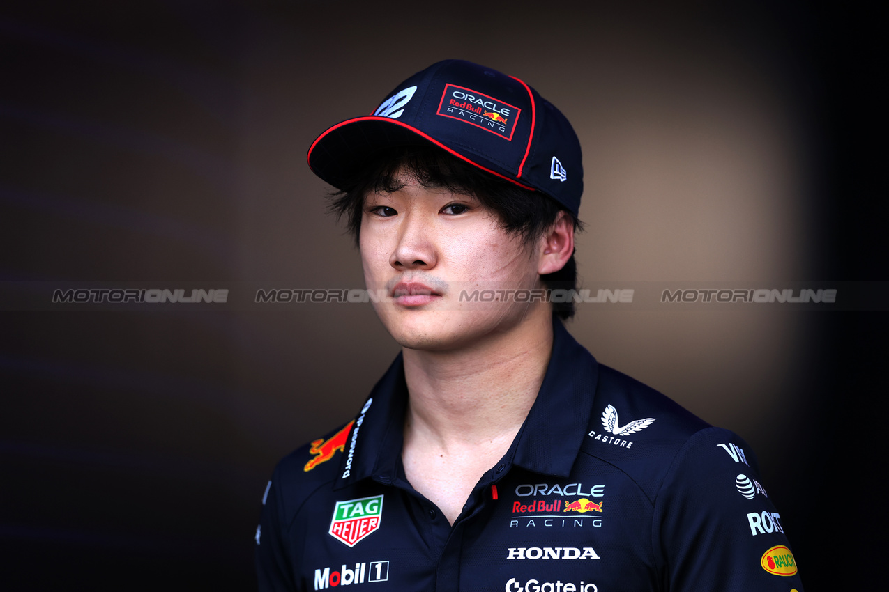 GP CANADA, Yuki Tsunoda (JPN) Red Bull Racing.

14.06.2025. Formula 1 World Championship, Rd 10, Canadian Grand Prix, Montreal, Canada, Qualifiche Day.

- www.xpbimages.com, EMail: requests@xpbimages.com © Copyright: Charniaux / XPB Images