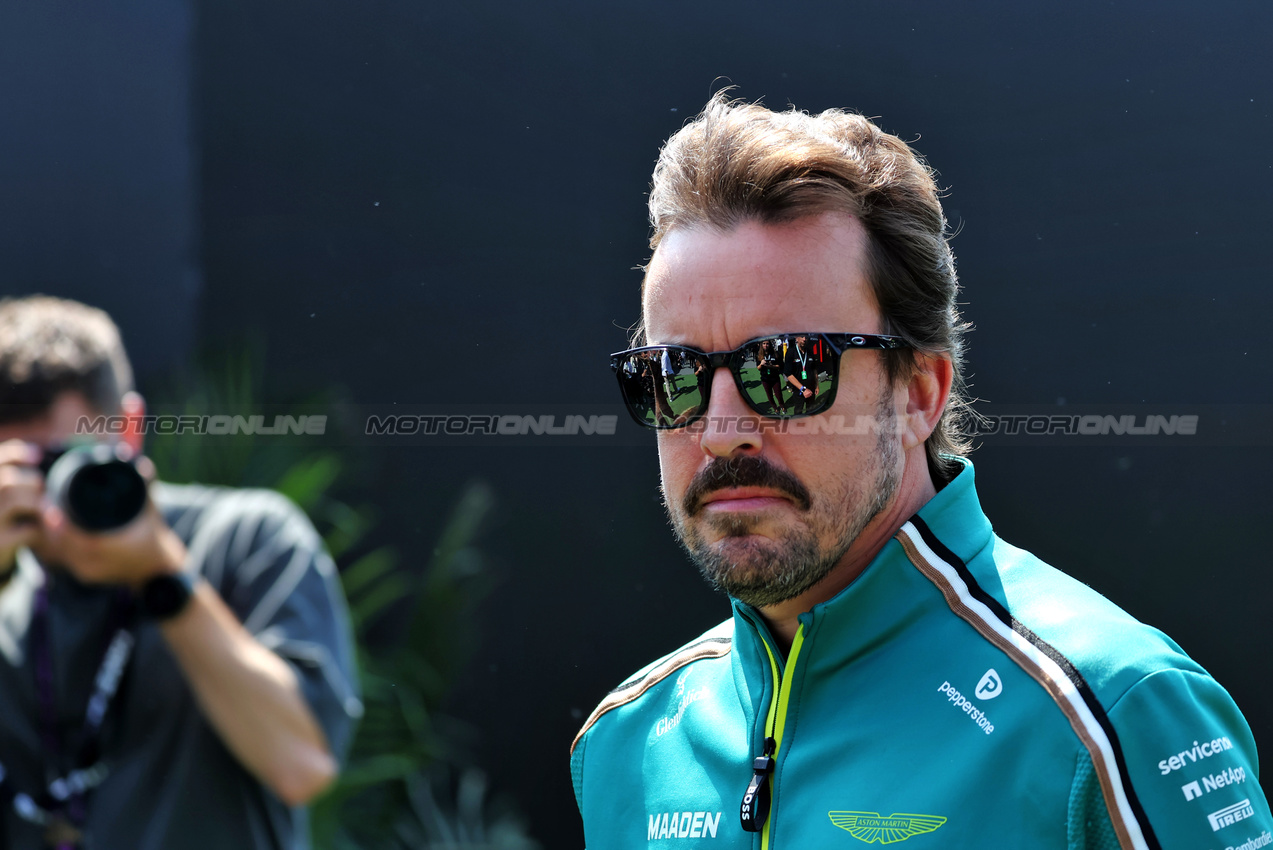 GP CANADA, Fernando Alonso (ESP) Aston Martin F1 Team.

14.06.2025. Formula 1 World Championship, Rd 10, Canadian Grand Prix, Montreal, Canada, Qualifiche Day.

 - www.xpbimages.com, EMail: requests@xpbimages.com © Copyright: Rew / XPB Images