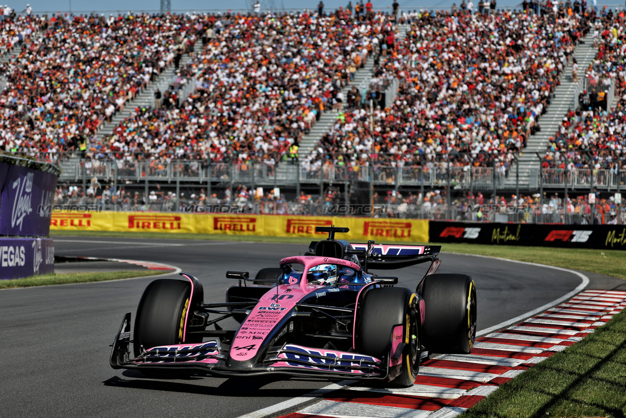 GP CANADA, Pierre Gasly (FRA) Alpine F1 Team A525.

14.06.2025. Formula 1 World Championship, Rd 10, Canadian Grand Prix, Montreal, Canada, Qualifiche Day.

 - www.xpbimages.com, EMail: requests@xpbimages.com © Copyright: Rew / XPB Images