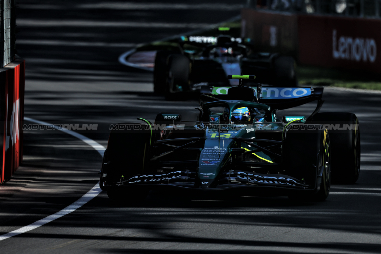 GP CANADA, Fernando Alonso (ESP) Aston Martin F1 Team AMR25.

14.06.2025. Formula 1 World Championship, Rd 10, Canadian Grand Prix, Montreal, Canada, Qualifiche Day.

 - www.xpbimages.com, EMail: requests@xpbimages.com © Copyright: Rew / XPB Images
