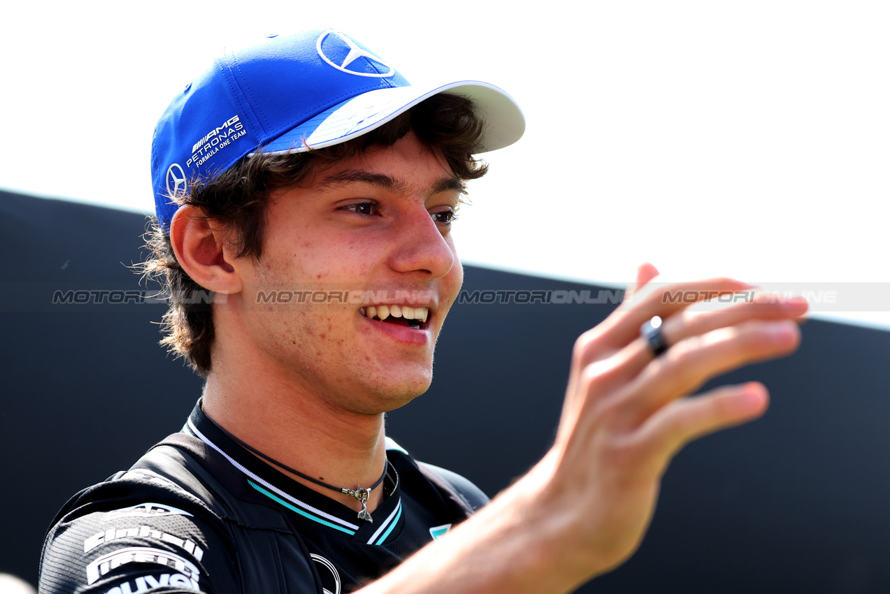 GP CANADA, Andrea Kimi Antonelli (ITA) Mercedes AMG F1.

14.06.2025. Formula 1 World Championship, Rd 10, Canadian Grand Prix, Montreal, Canada, Qualifiche Day.

 - www.xpbimages.com, EMail: requests@xpbimages.com © Copyright: Rew / XPB Images
