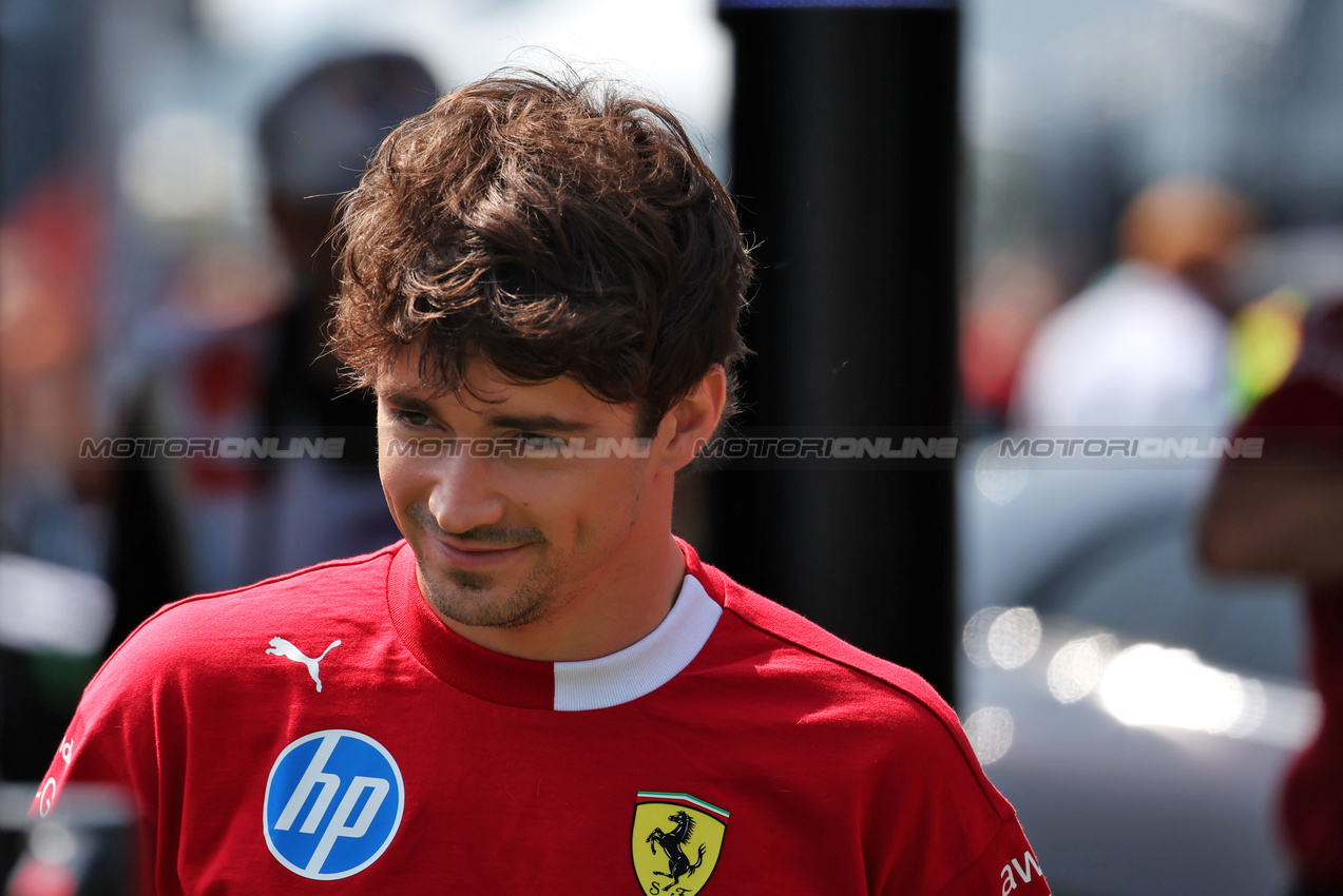 GP CANADA, Charles Leclerc (MON) Ferrari.

14.06.2025. Formula 1 World Championship, Rd 10, Canadian Grand Prix, Montreal, Canada, Qualifiche Day.

 - www.xpbimages.com, EMail: requests@xpbimages.com © Copyright: Rew / XPB Images