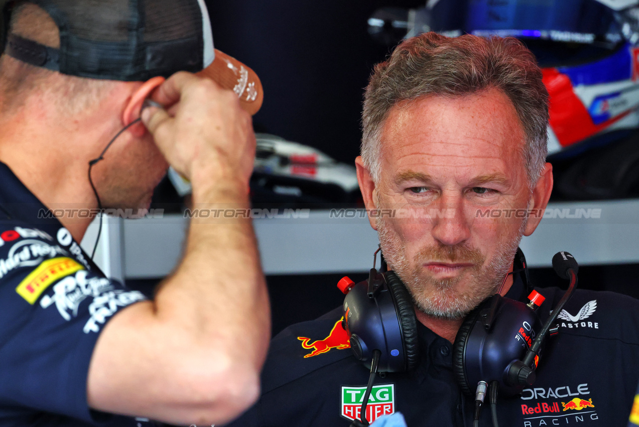 GP CANADA, Christian Horner (GBR) Red Bull Racing Team Principal.

14.06.2025. Formula 1 World Championship, Rd 10, Canadian Grand Prix, Montreal, Canada, Qualifiche Day.

- www.xpbimages.com, EMail: requests@xpbimages.com © Copyright: Batchelor / XPB Images