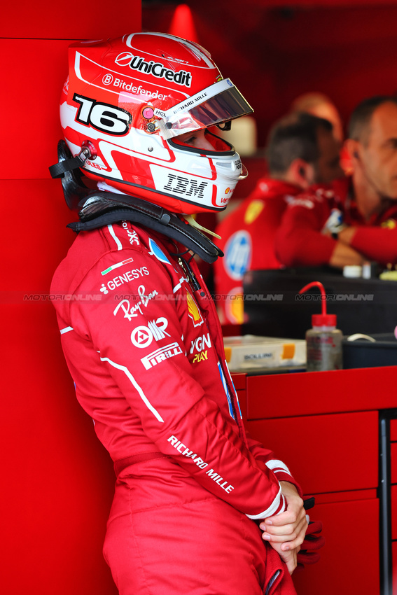 GP CANADA, Charles Leclerc (MON) Ferrari.

14.06.2025. Formula 1 World Championship, Rd 10, Canadian Grand Prix, Montreal, Canada, Qualifiche Day.

- www.xpbimages.com, EMail: requests@xpbimages.com © Copyright: Batchelor / XPB Images