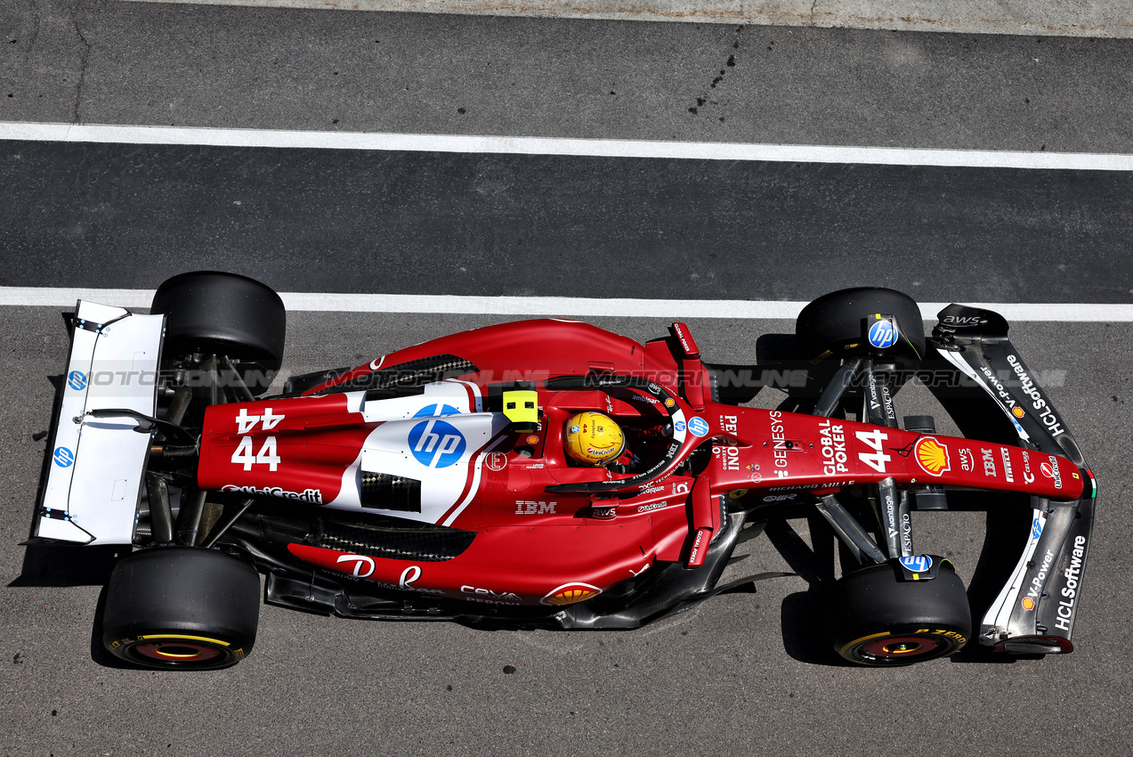 GP CANADA, Lewis Hamilton (GBR) Ferrari SF-25.

14.06.2025. Formula 1 World Championship, Rd 10, Canadian Grand Prix, Montreal, Canada, Qualifiche Day.

- www.xpbimages.com, EMail: requests@xpbimages.com © Copyright: Batchelor / XPB Images