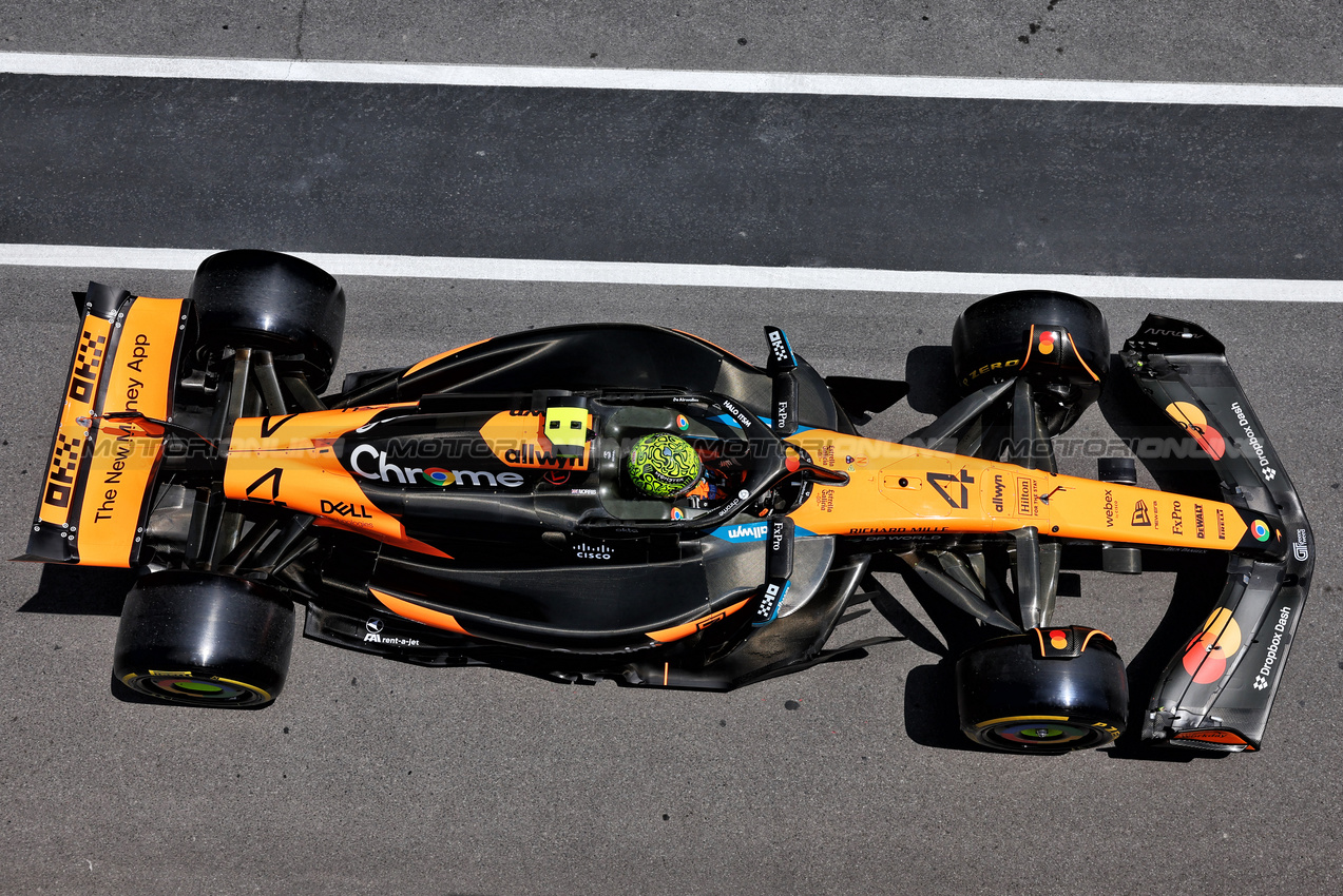 GP CANADA, Lando Norris (GBR) McLaren MCL39.

14.06.2025. Formula 1 World Championship, Rd 10, Canadian Grand Prix, Montreal, Canada, Qualifiche Day.

- www.xpbimages.com, EMail: requests@xpbimages.com © Copyright: Batchelor / XPB Images
