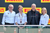 GP CANADA, Stefano Domenicali (ITA) Formula One President e CEO (Left) e Susie Wolff (GBR) F1 Academy Managing Director (Right) on the podium.

14.06.2025. FIA Formula Academy, Rd 4, Gara 1, Montreal, Canada, Saturday.

- www.xpbimages.com, EMail: requests@xpbimages.com Copyright: XPB Images