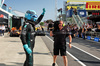 GP CANADA, George Russell (GBR) Mercedes AMG F1 celebrates his pole position in qualifying parc ferme.

14.06.2025. Formula 1 World Championship, Rd 10, Canadian Grand Prix, Montreal, Canada, Qualifiche Day.

- www.xpbimages.com, EMail: requests@xpbimages.com © Copyright: Bearne / XPB Images